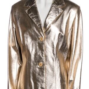 Andrew Marc Leather Blazer